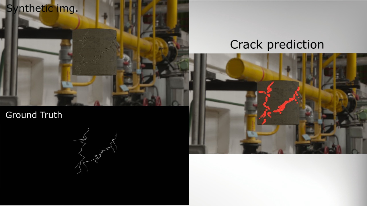 Synthetic crack dataset