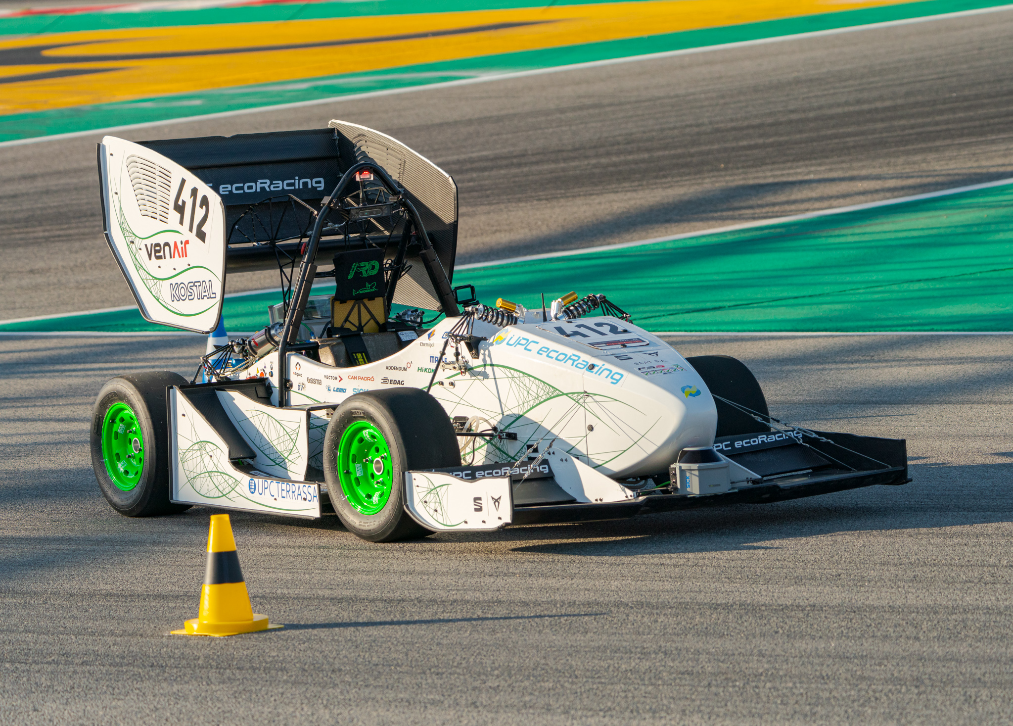 UPC ecoRacing first autonomous car